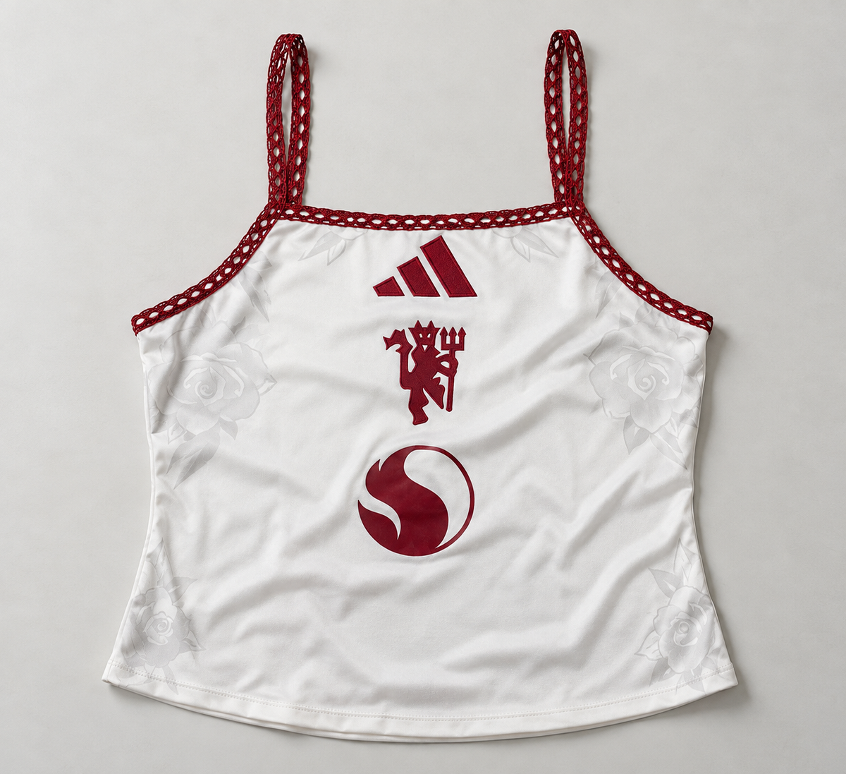Reconstructed 01 — White/Burgundy