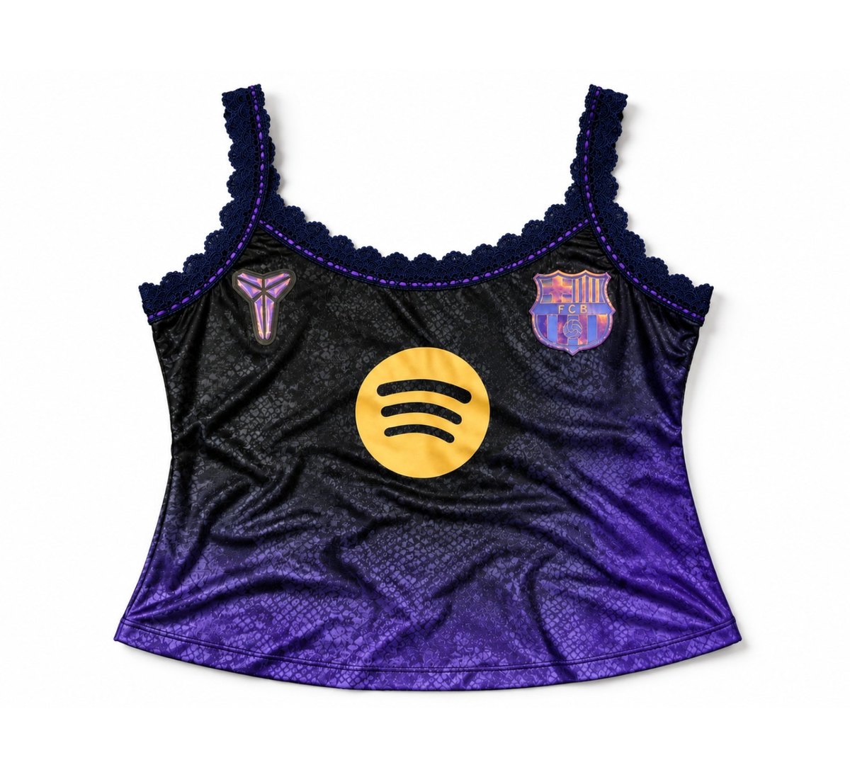 Reconstructed 02 — Ombré Black/Purple